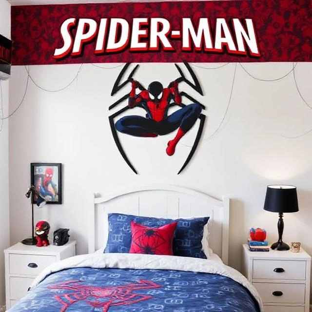 Spiderman Decor for Bedrooms: Create a Hero’s Lair