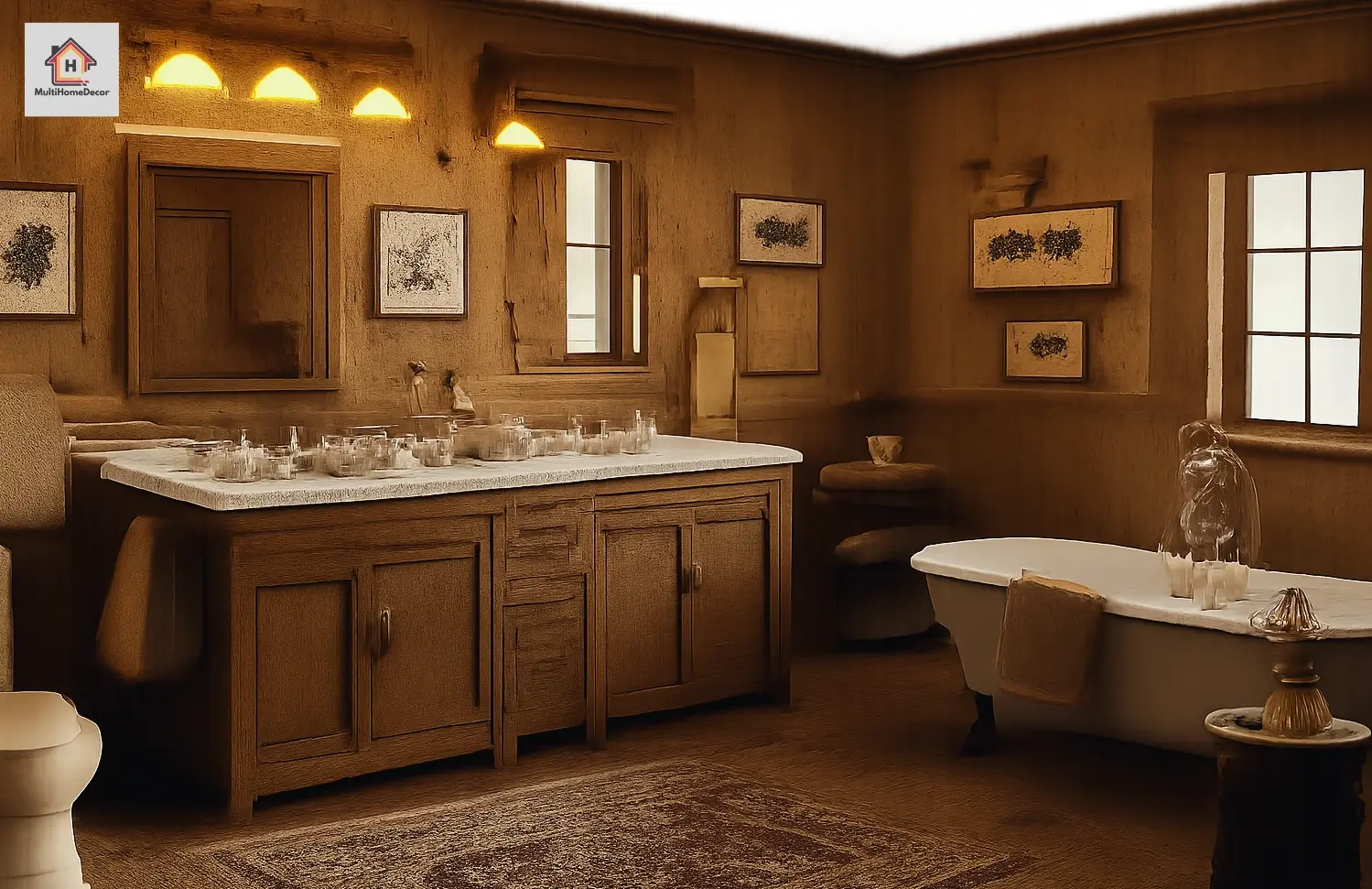 How to Install Western Bathroom Decor for a House