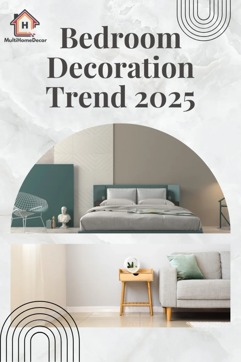 Bedroom decor Trends for 2025 modern design
