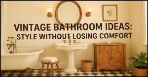 How to Make Your Bathroom Look Vintage: A Timeless Style for Your Home