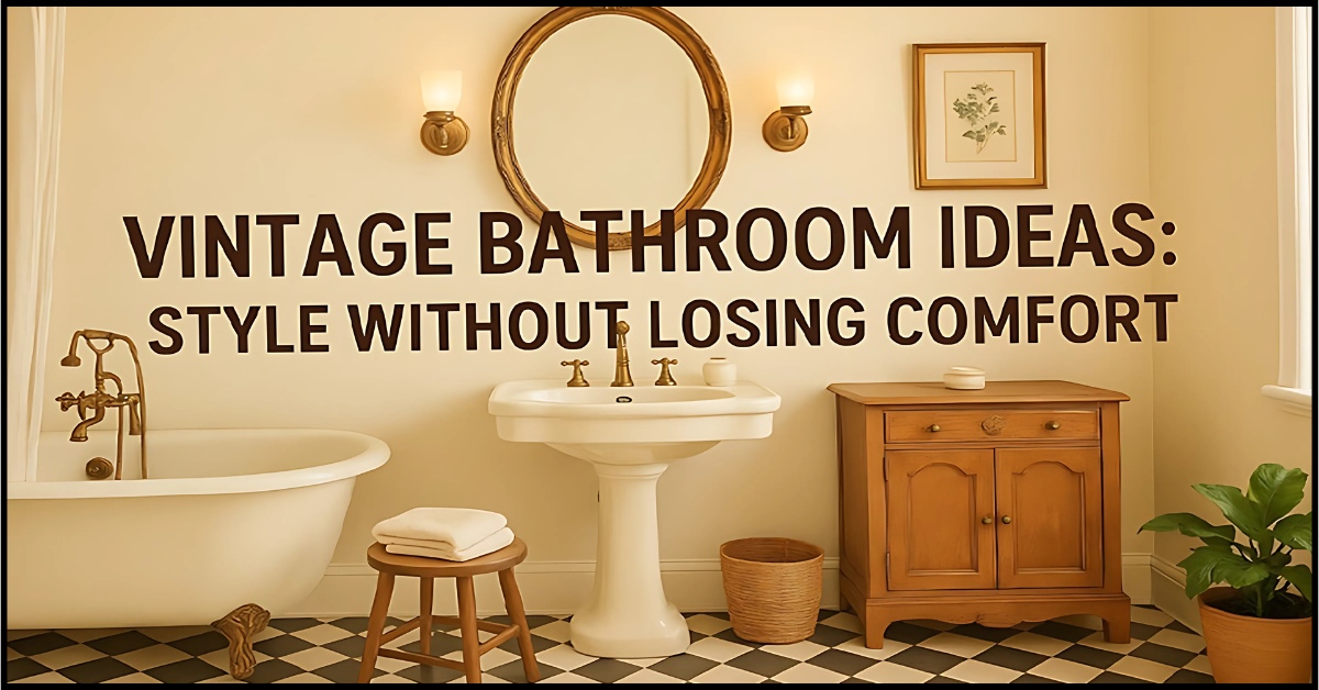 How to Make Your Bathroom Look Vintage: A Timeless Style for Your Home