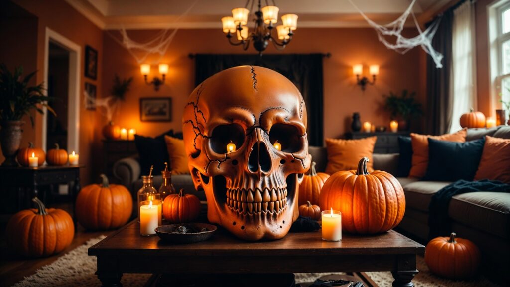 Skeleton Chandelier—A Statement Light Fixture