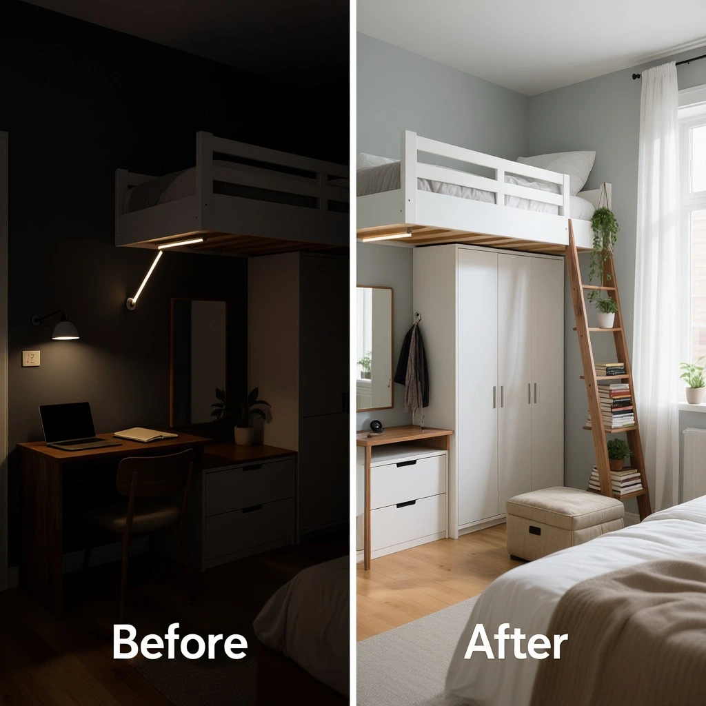 Small Bedrooms Ideas for Multi-purpose Furnitur