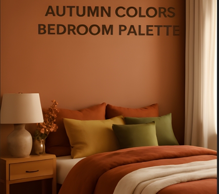Autumn Colors Bedroom Palette