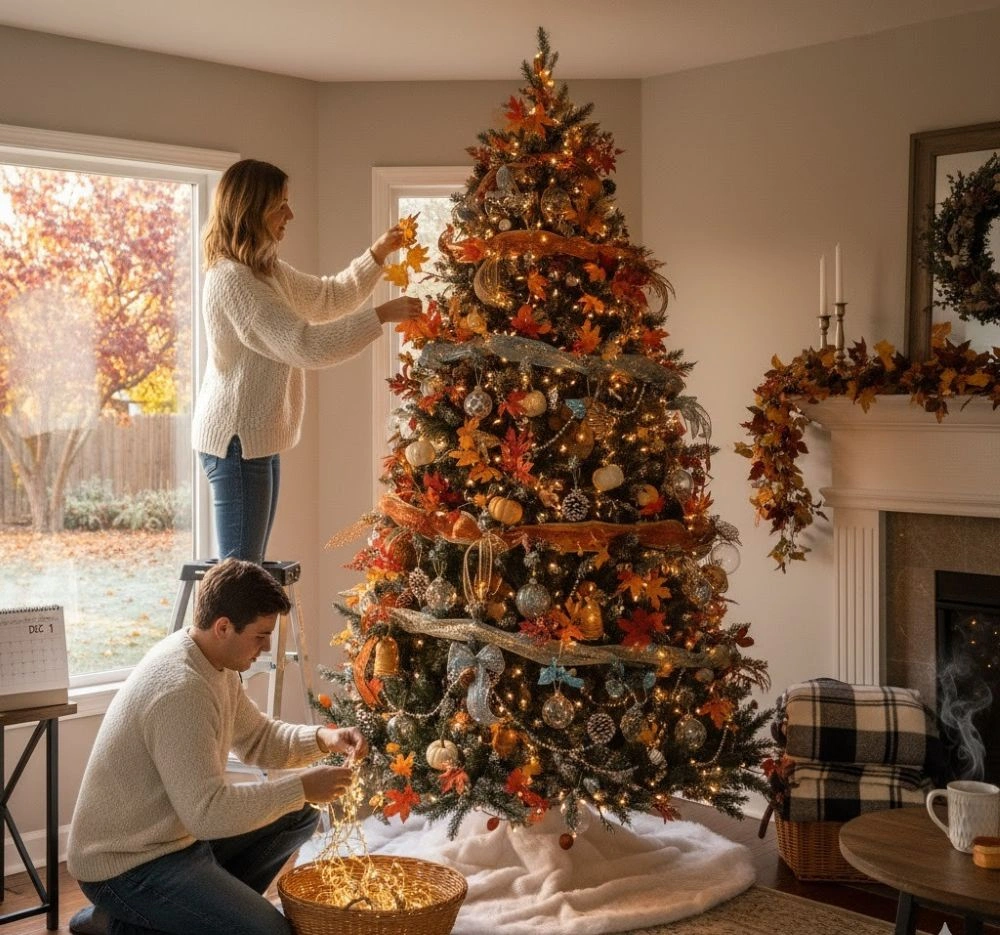 Maintaining Your Fall Tree Decor and Transitioning Between Seasons
