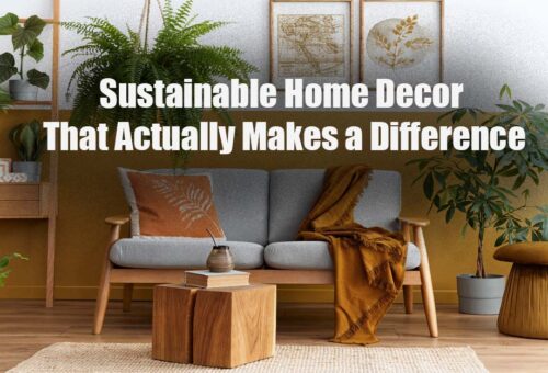 Sustainable Home Decor
