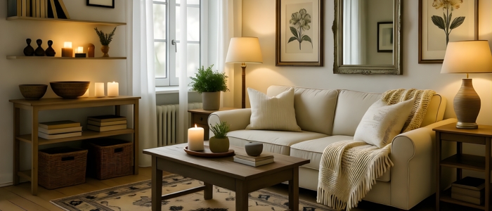 Budget Winter Living Room Decor That Looks Expensive