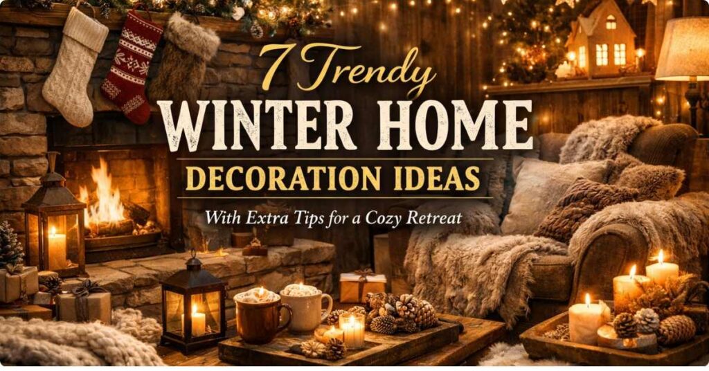 7 Trendy Winter Home Decoration Ideas